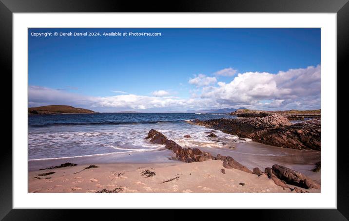 Mellon Udrigle, Laide, Scotland  Framed Mounted Print by Derek Daniel