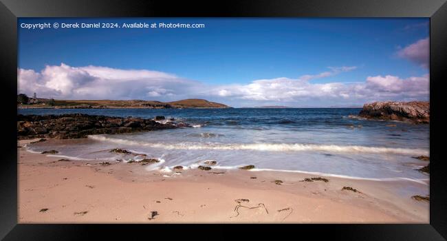 Mellon Udrigle, Laide, Scotland Framed Print by Derek Daniel