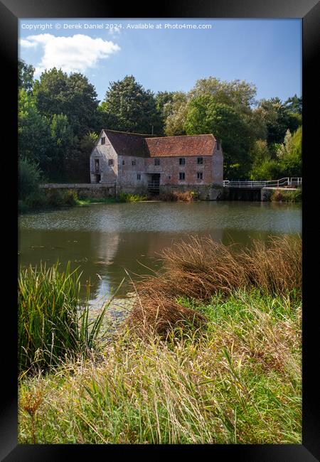 Sturminster Newton Mill, Dorset Framed Print by Derek Daniel