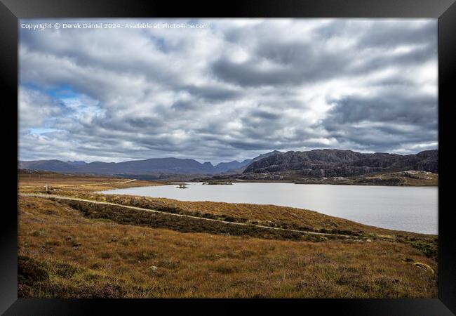 Loch Tollaidh Framed Print by Derek Daniel