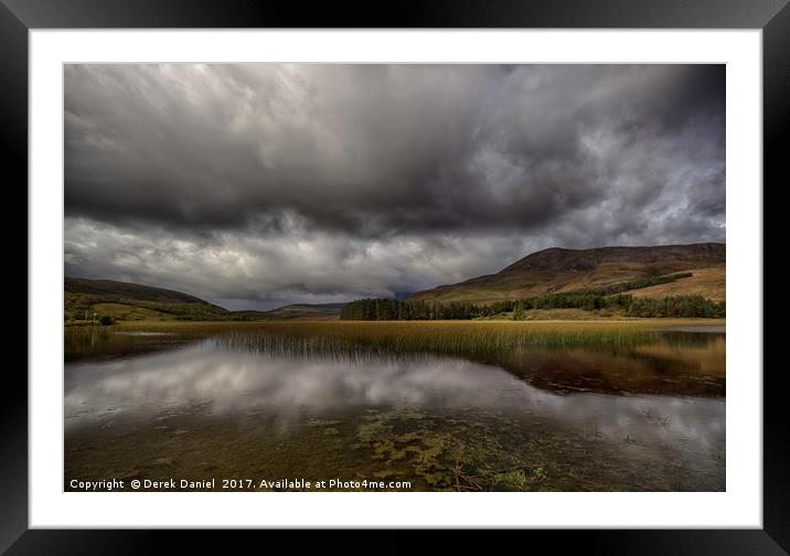 Loch Cill Chriosd, Skye, Scotland Framed Mounted Print by Derek Daniel