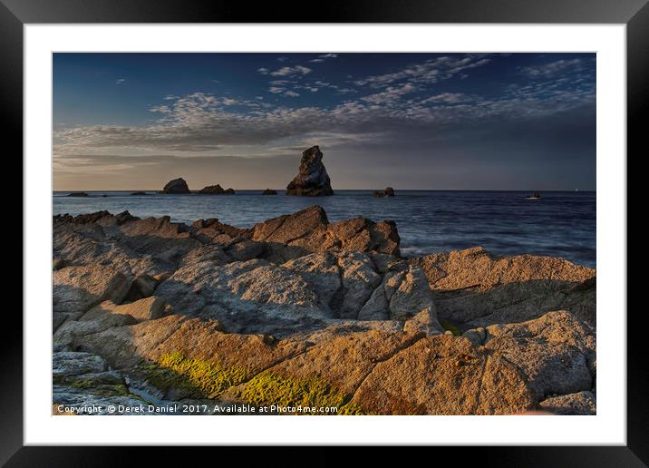 Mupe Rocks Framed Mounted Print by Derek Daniel