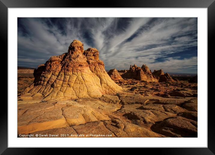 South Coyote Buttes, Arizona Framed Mounted Print by Derek Daniel