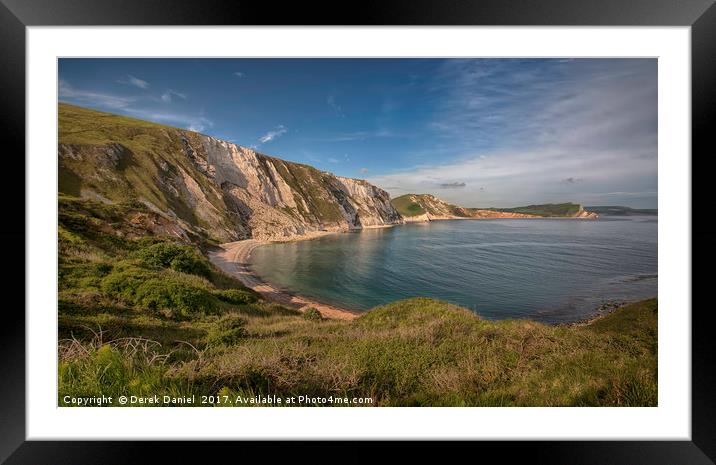 Serenity at Mupe Bay Framed Mounted Print by Derek Daniel