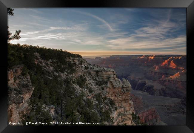 Grand Canyon Framed Print by Derek Daniel