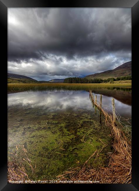 Loch Cill Chriosd Framed Print by Derek Daniel