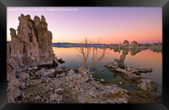 Pink Floyds Dream Framed Print by Derek Daniel