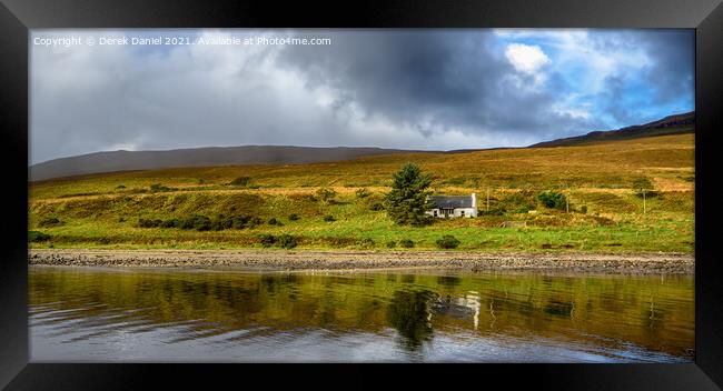 Glenbrittle, Isle of Skye (panoramic) Framed Print by Derek Daniel