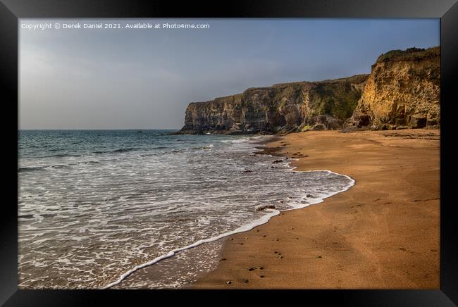 Rocky Bay #2, Cork, Ireland  Framed Print by Derek Daniel