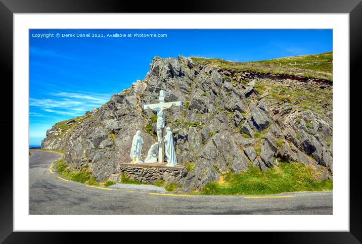 Heavenly Sign of Faith Framed Mounted Print by Derek Daniel