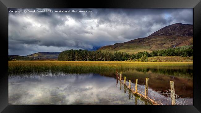 Loch Cill Chriosd, Skye, Scotland  Framed Print by Derek Daniel