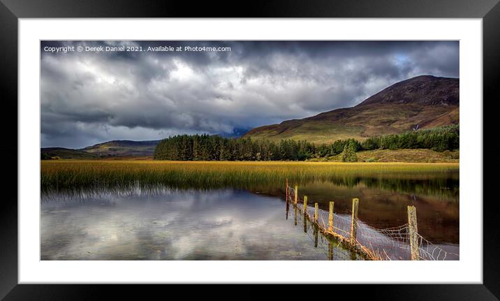 Loch Cill Chriosd, Skye, Scotland  Framed Mounted Print by Derek Daniel