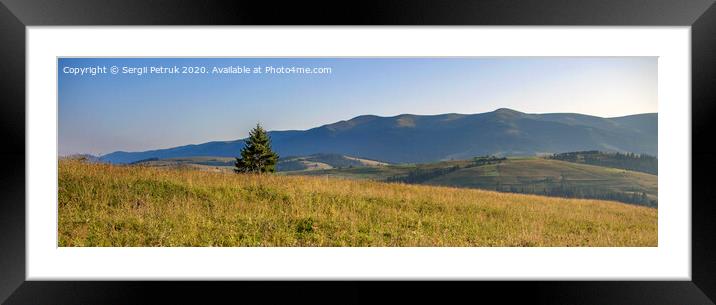 Outdoor field Framed Mounted Print by Sergii Petruk