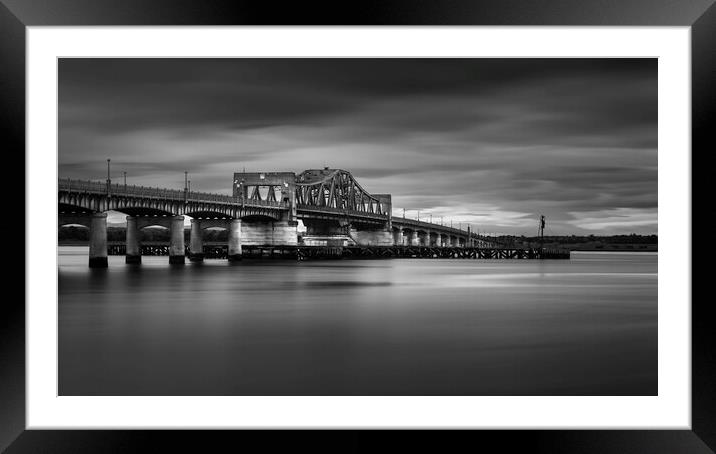 Kincardine Bridge Framed Mounted Print by overhoist 