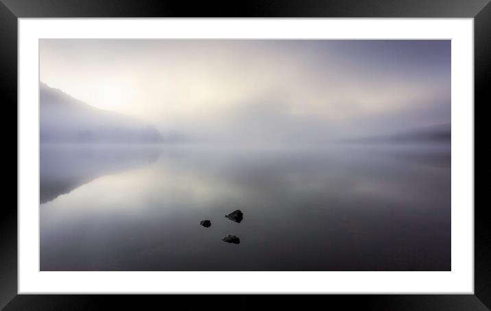 Loch Achray Framed Mounted Print by overhoist 