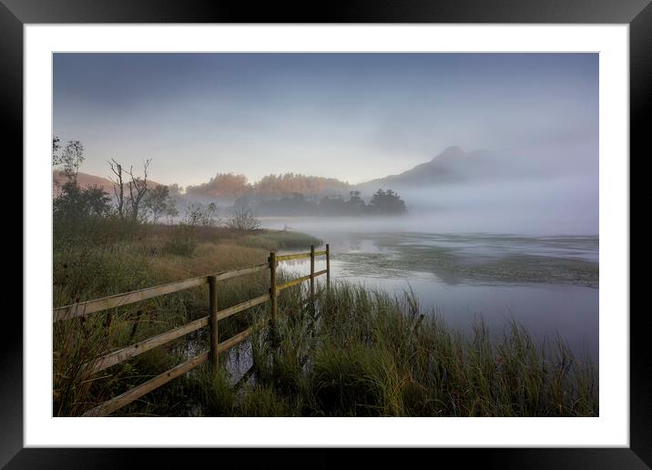 Loch Achray Framed Mounted Print by overhoist 