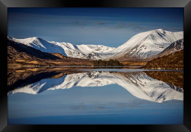 Rannoch Moor Framed Print by overhoist 