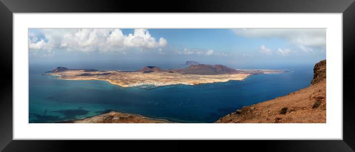 La Graciosa Framed Mounted Print by Kevin McNeil