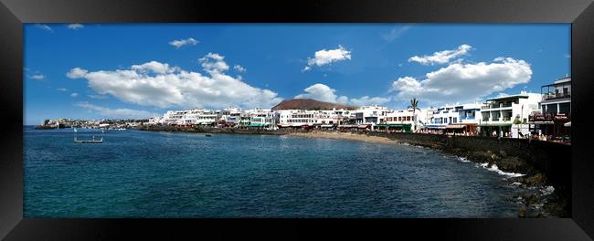 Playa Blanca - West Framed Print by Kevin McNeil