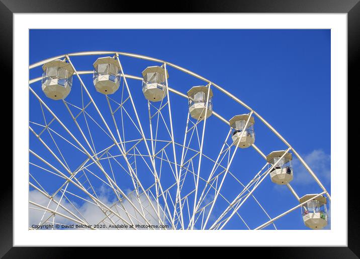 Fun at the Fair Framed Mounted Print by David Belcher