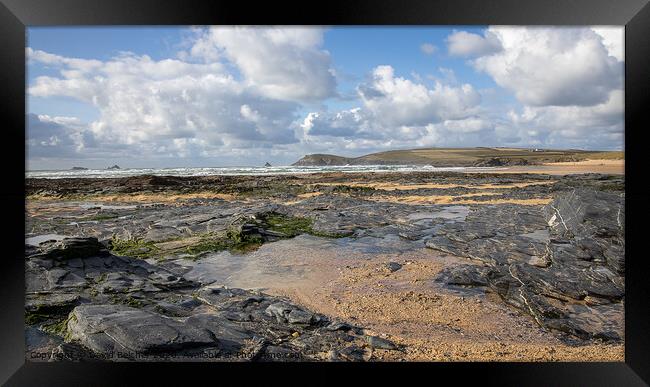 Constantine Bay Framed Print by David Belcher