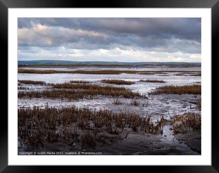 The Skern, North Devon Framed Mounted Print by Judith Flacke