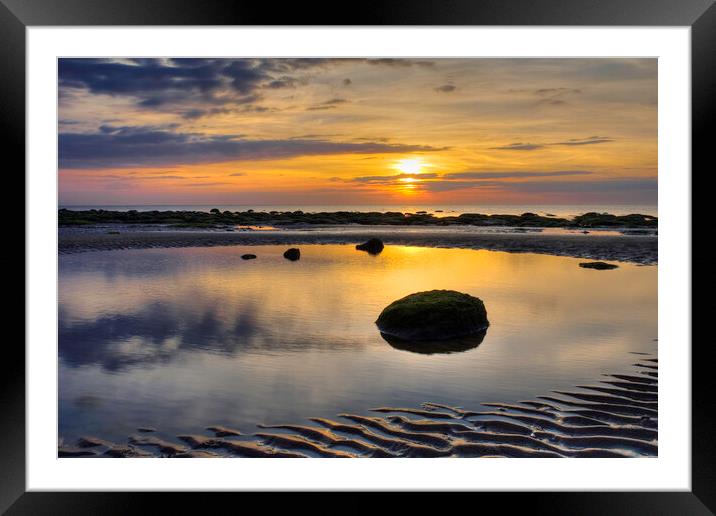 Hunstanton, Norfolk Framed Mounted Print by Andrew Sharpe