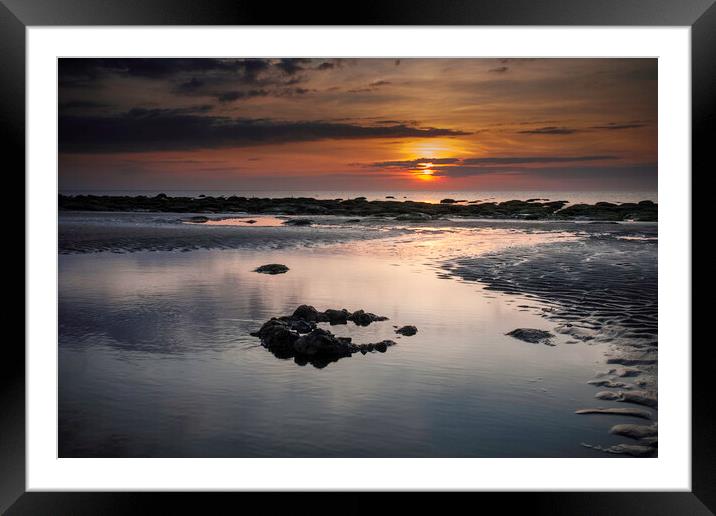 Hunstanton, Norfolk Framed Mounted Print by Andrew Sharpe