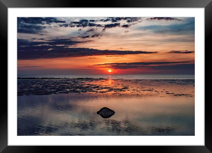 Hunstanton, Norfolk Framed Mounted Print by Andrew Sharpe