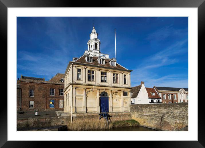 The Custom House, Kings Lynn Framed Mounted Print by Andrew Sharpe