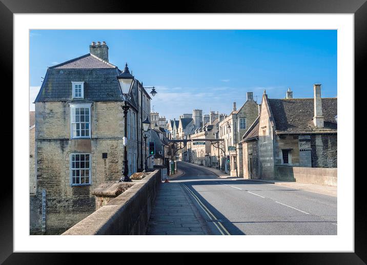 Stamford, Lincolnshire Framed Mounted Print by Andrew Sharpe