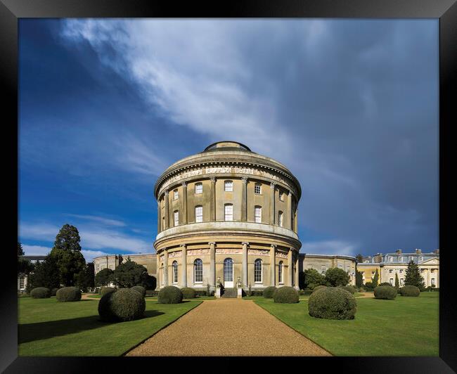Ickworth House, Suffolk Framed Print by Andrew Sharpe