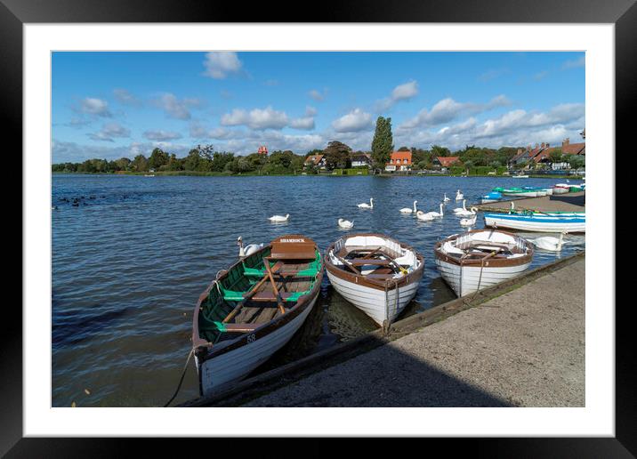 Thorpeness, 28th September 2019 Framed Mounted Print by Andrew Sharpe