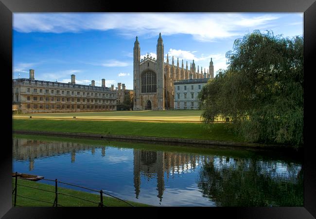 King's College Chapel, Cambridge Framed Print by Andrew Sharpe