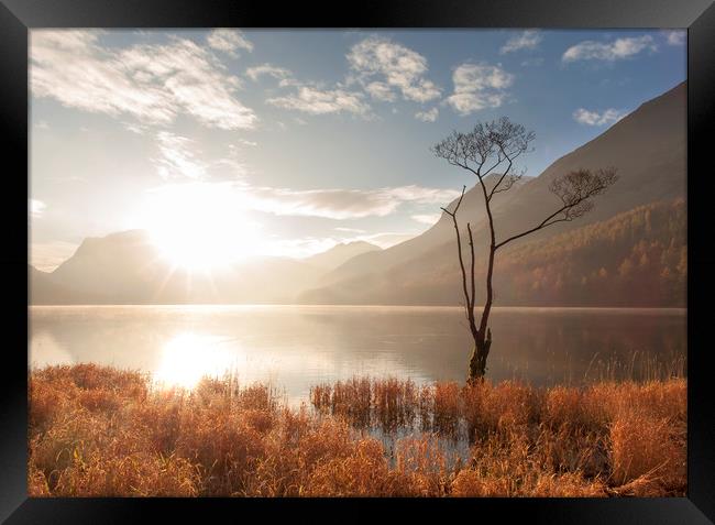 Buttermere, Lake Distict Framed Print by Andrew Sharpe