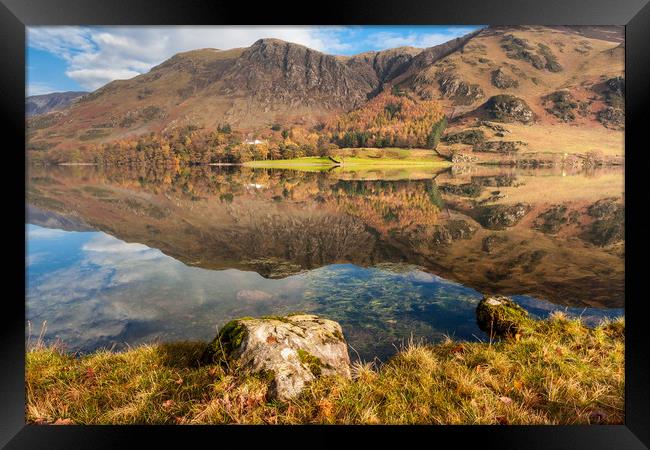 Buttermere, Lake Distict Framed Print by Andrew Sharpe