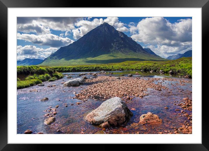 Buachaille Etive Mòr, Scotland Framed Mounted Print by Andrew Sharpe