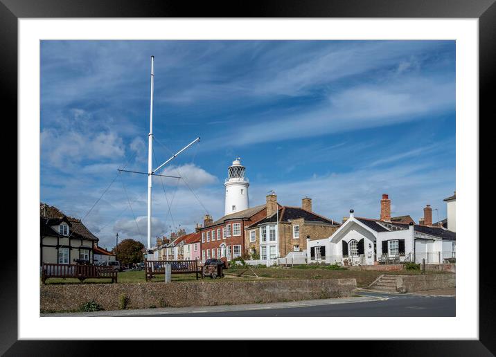 Southwold, 27th September 2019 Framed Mounted Print by Andrew Sharpe