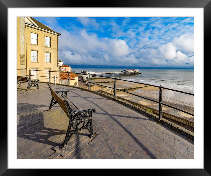 East Cliff, Cromer, Norfolk Framed Mounted Print by Andrew Sharpe