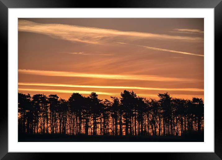 Sunrise over Shropshire  Framed Mounted Print by James Sedgemore