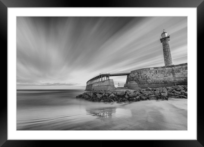Whitby Framed Mounted Print by David Hill