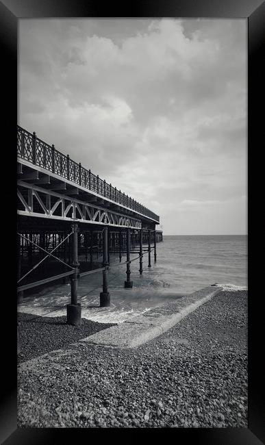 Hastings pier Framed Print by Sandra Deighan