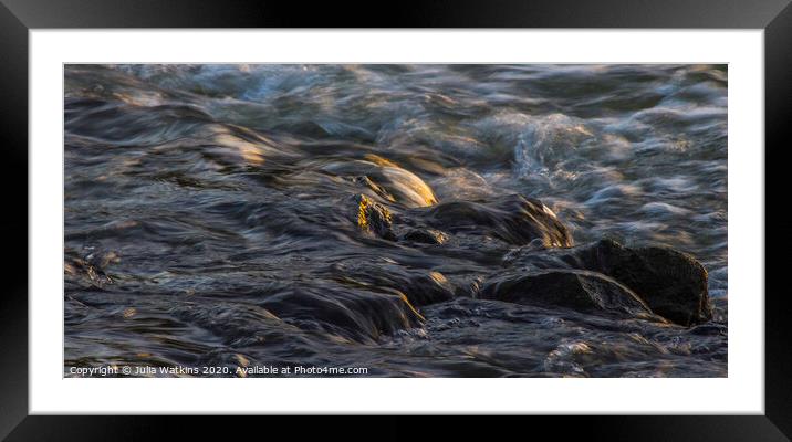  A touch of Gold  Framed Mounted Print by Julia Watkins