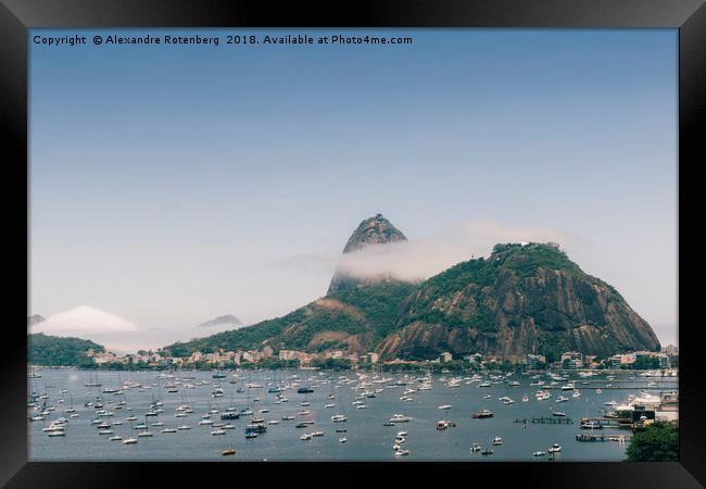 Sugarloaf Mountain, Rio de Janeiro Framed Print by Alexandre Rotenberg