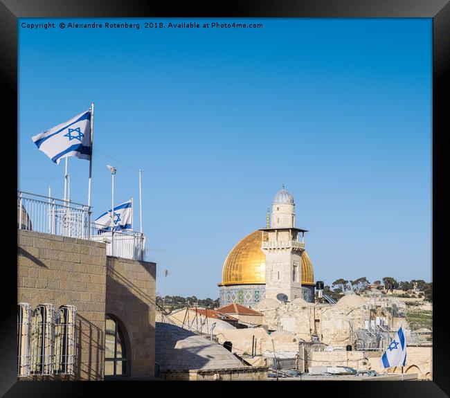 Dome of the Rock, Jerusalem Framed Print by Alexandre Rotenberg