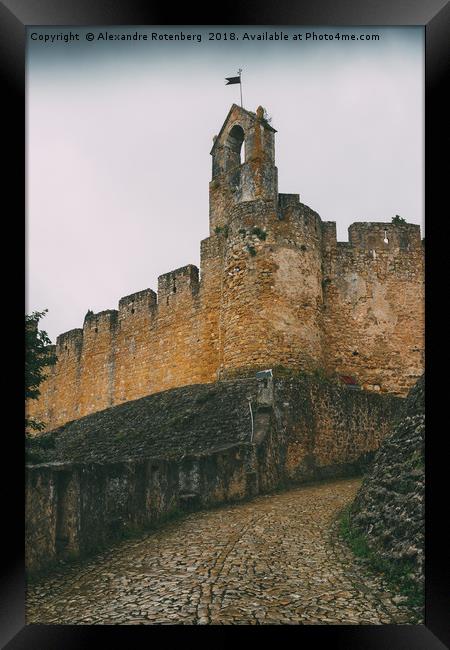 Tomar Castle, Portugal Framed Print by Alexandre Rotenberg
