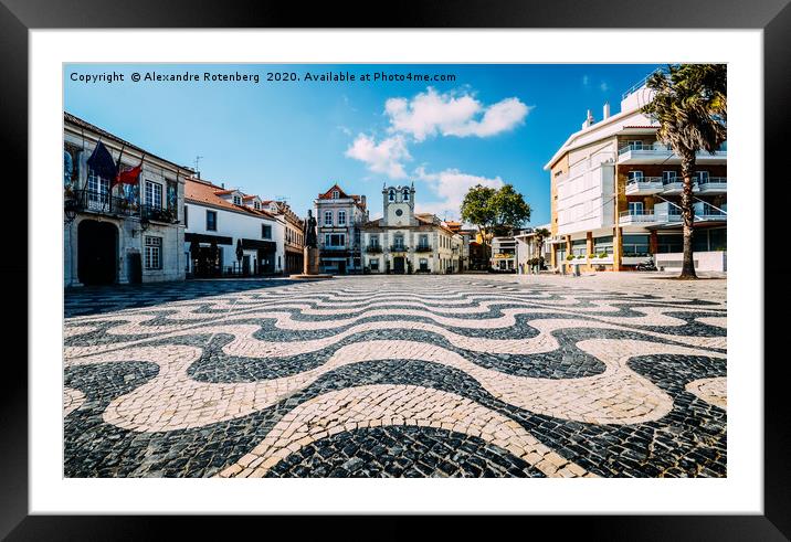 Cascais, Portugal Framed Mounted Print by Alexandre Rotenberg