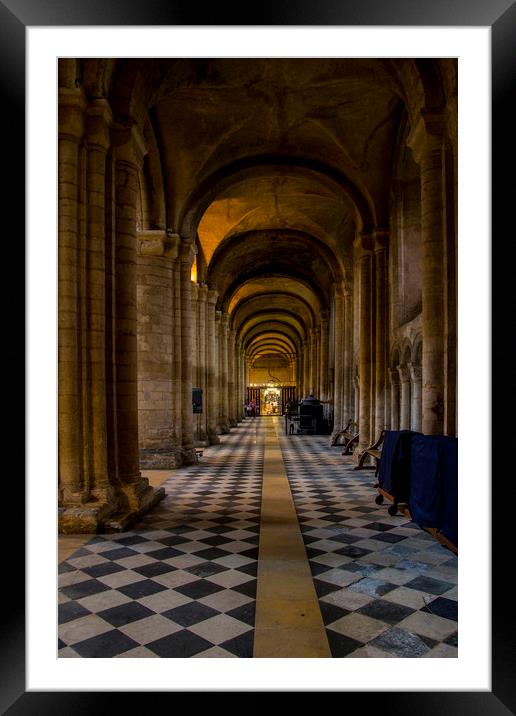 Arches and light 2 Framed Mounted Print by Kelly Bailey