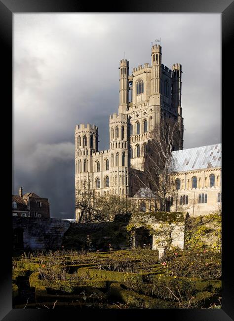 Ely Cathedral  Framed Print by Kelly Bailey