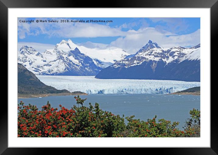 Perito Moreno Glacier  Framed Mounted Print by Mark Seleny